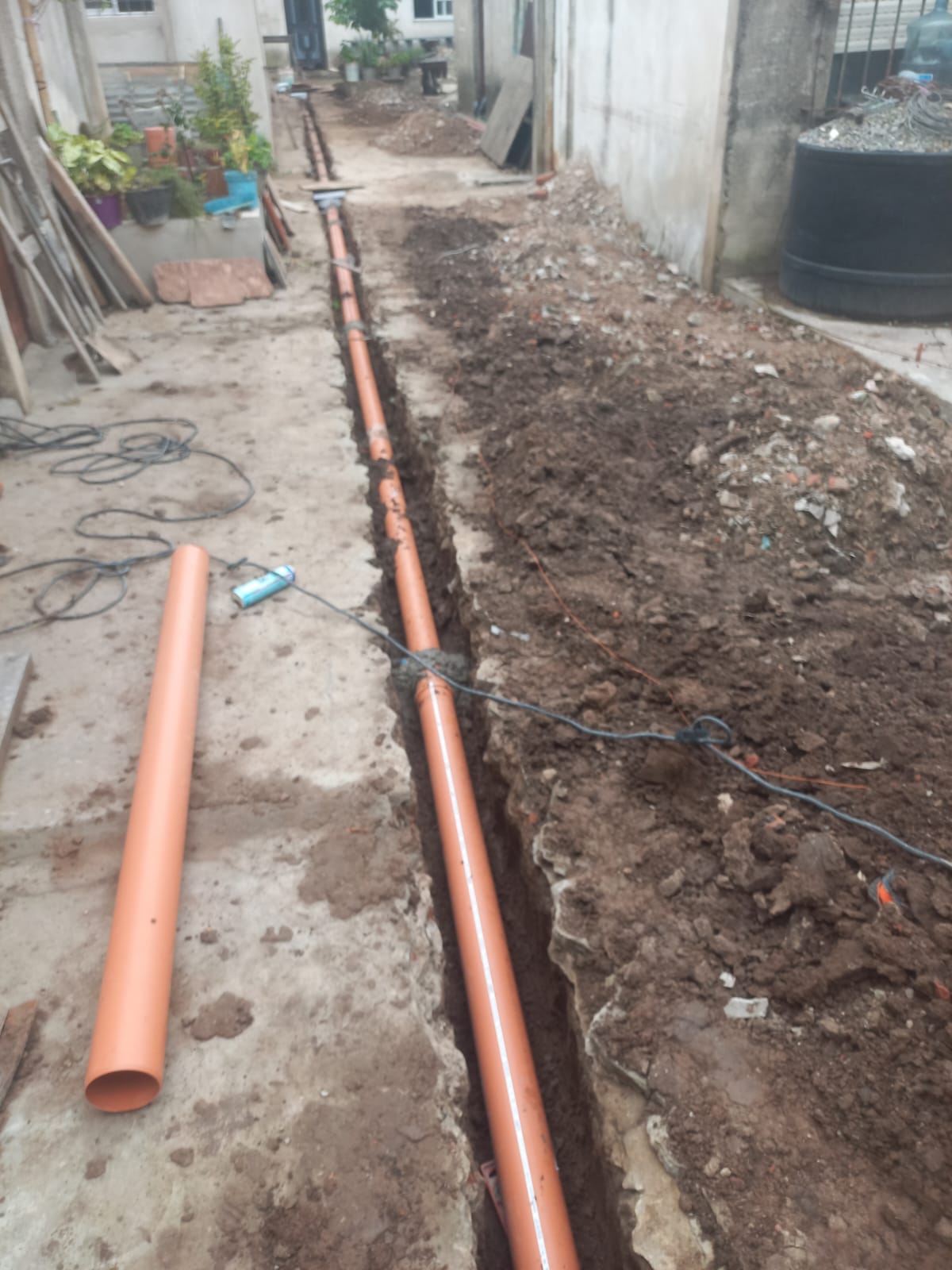 Trabajo de plomería